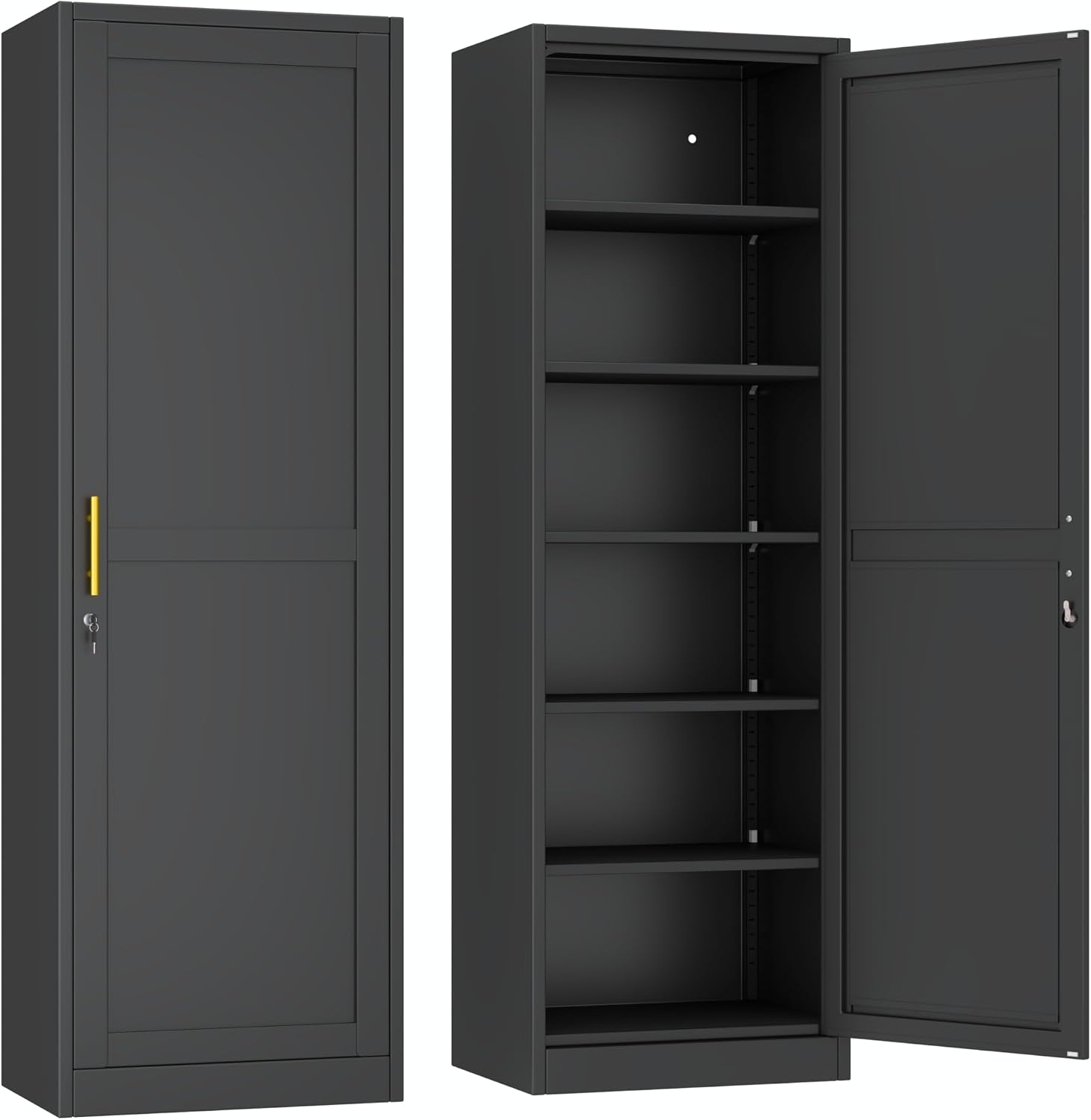 Locker Storage Metal - Armario de almacenamiento estrecho de metal