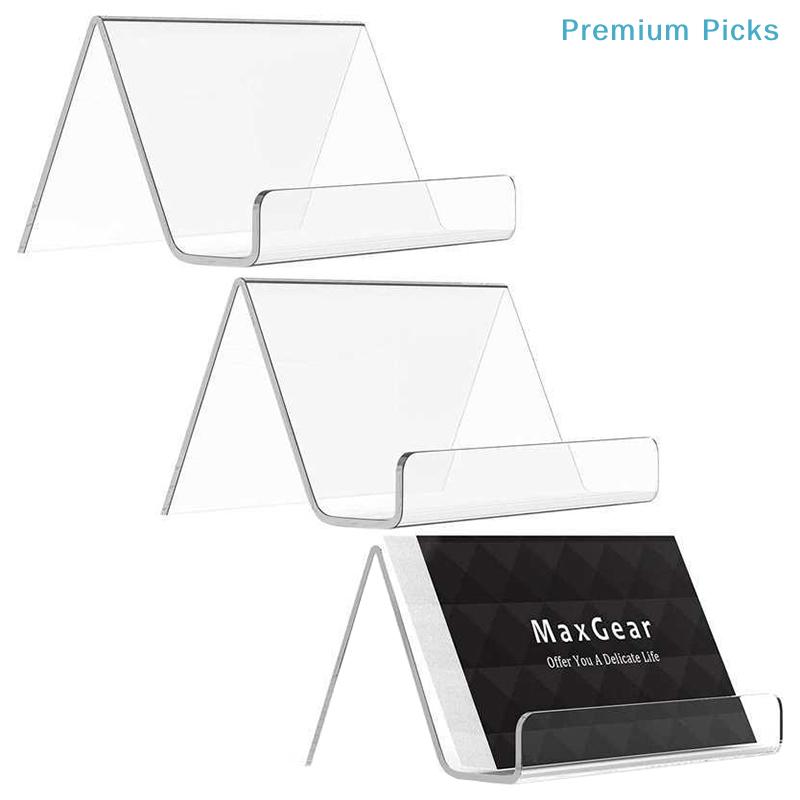 Cubicle Shelf Organizer - Soporte de exhibición portátil de acrílico