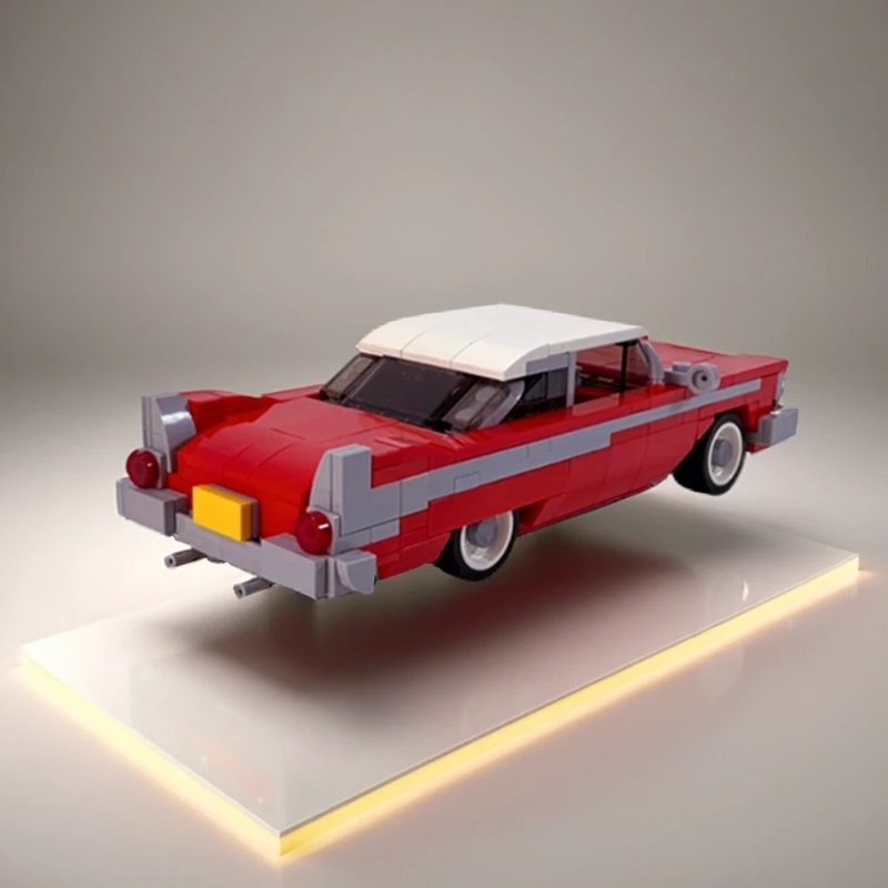 Cubicle Shelf Organizer - 345 piezas MOC Christine Plymouth Fury,