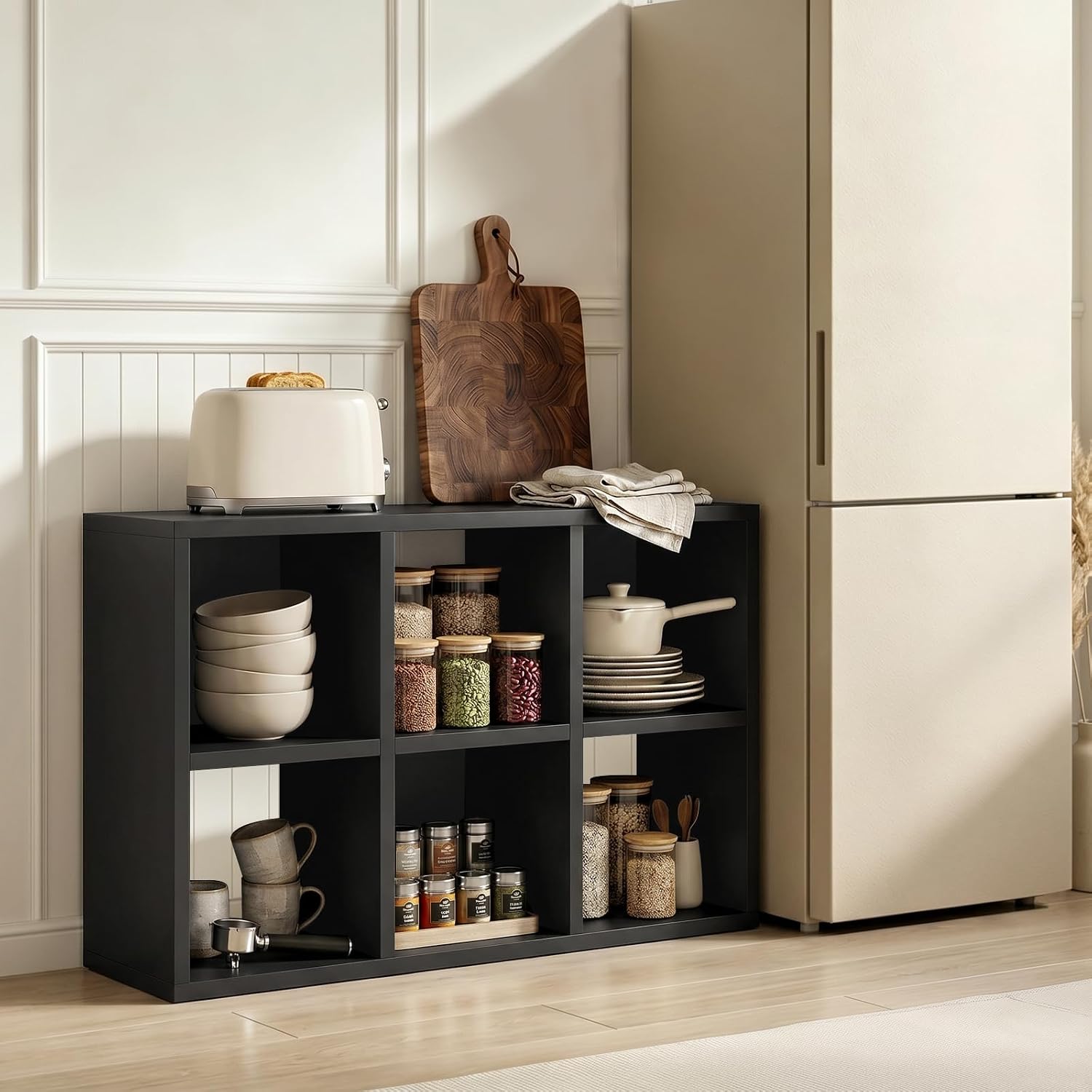 Cubicle Shelf Organizer - Organizador de Almacenamiento de 6 Cubos,