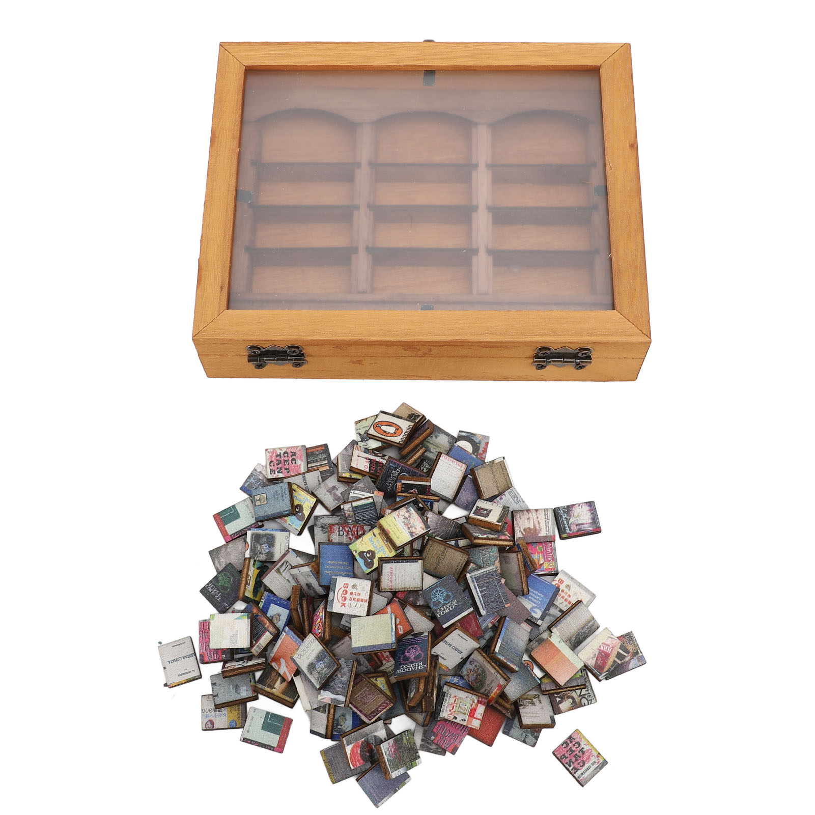 Cubicle Shelf Organizer - Estantería en miniatura, adorno artístico de