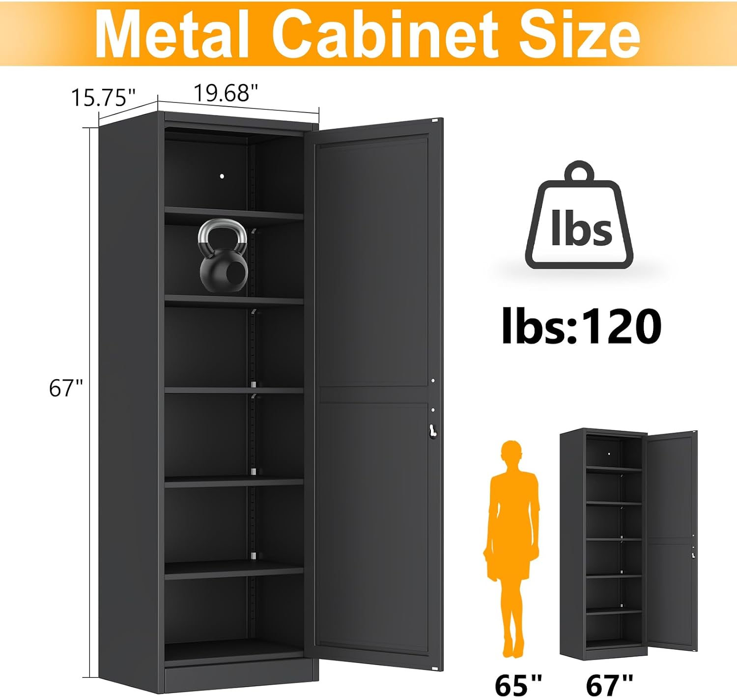 Armario de almacenamiento estr - Locker Storage Metal reseña y precio