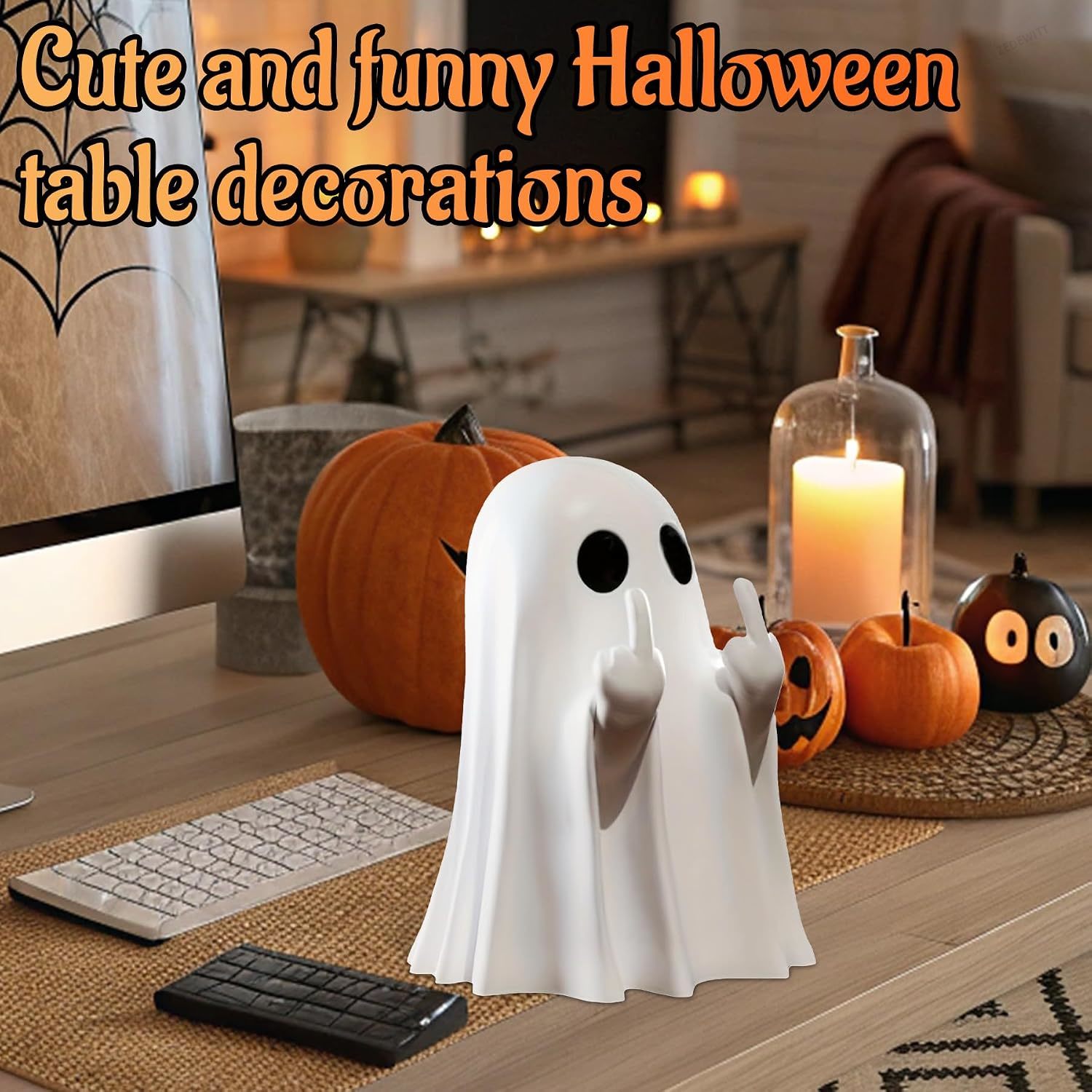 Figura de fantasma de Hallowee - Cubicle Shelf Organizer reseña y precio