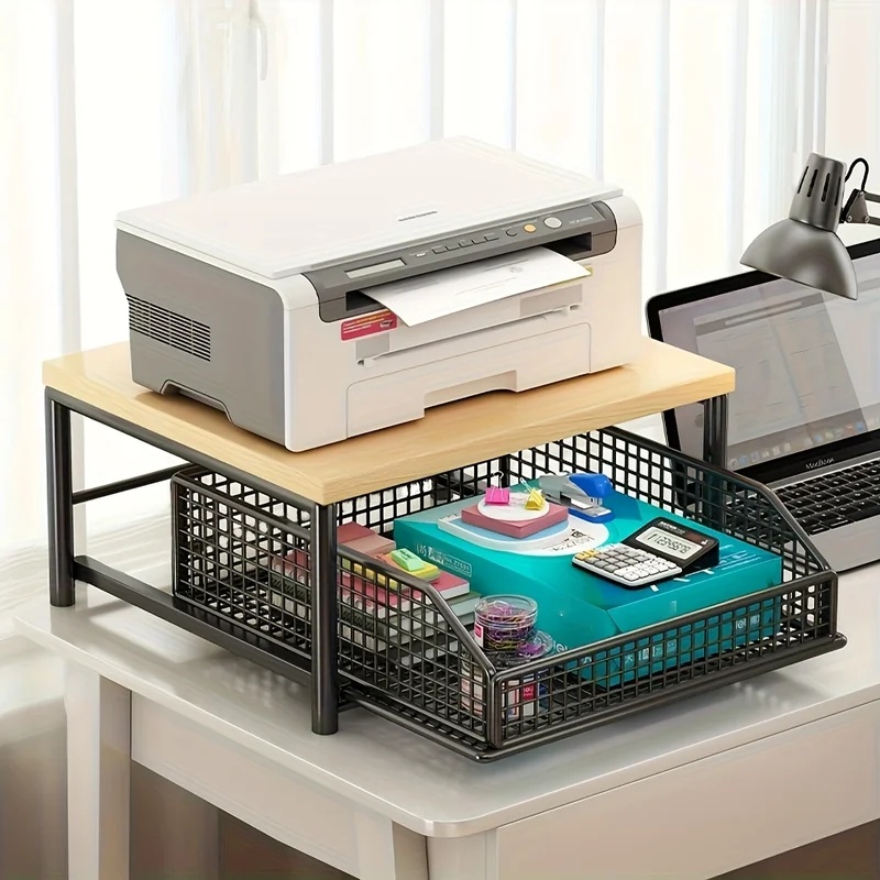 Soporte vertical para microond - Cubicle Shelf Organizer reseña y precio