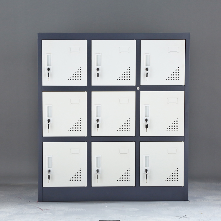 Armario Metálico de 9 Puertas  - Locker Storage Metal reseña y precio