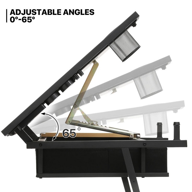 Mesa de Dibujo de Altura Ajust - Office Furniture Brand reseña y precio