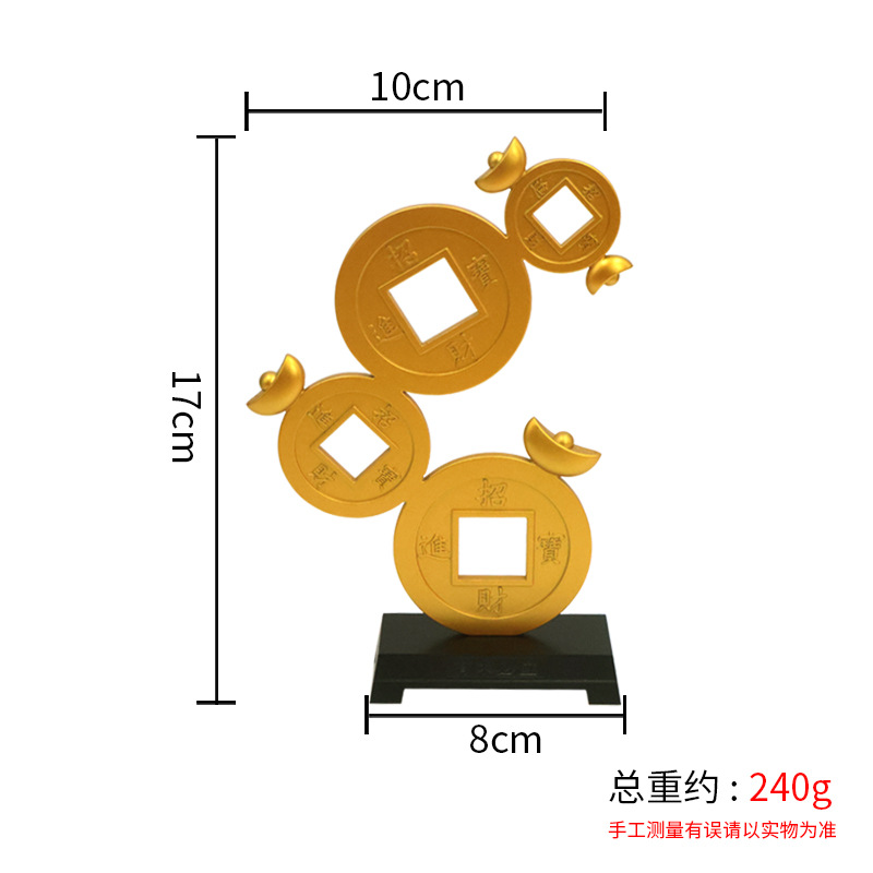 Gran Adorno de Moneda de Cobre - Office Furniture Phoenix reseña y precio